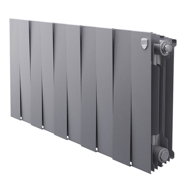 Радиатор биметаллический Royal Thermo PianoForte 300 Серебристый (10 секций) (RTPS3030010) Радиатор биметаллический Royal Thermo PianoForte 300 Серебристый (10 секций) (RTPS3030010)