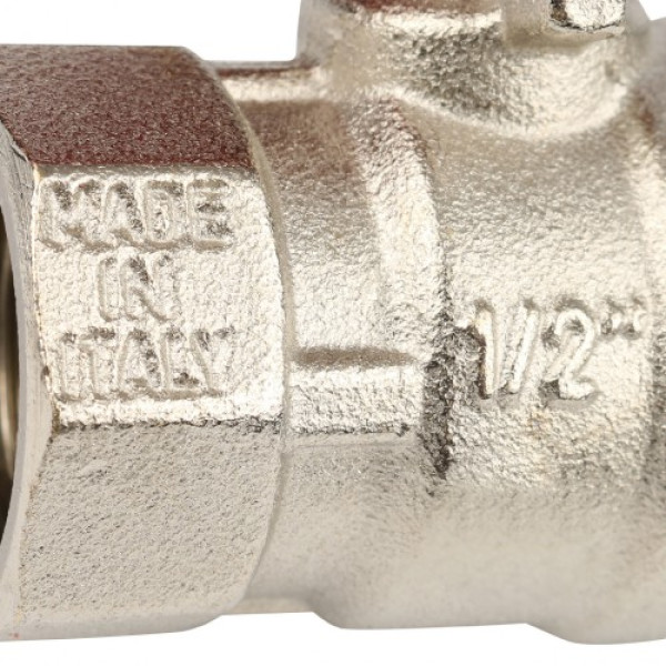 Кран 1/2" ВН шаровый Stout стандартнопроходной (чёрная ручка) SVB-0013-000015 Кран 1/2" ВН шаровый Stout стандартнопроходной (чёрная ручка) SVB-0013-000015