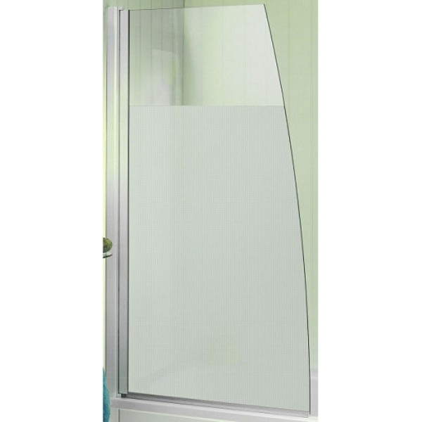 Душевые шторки для ванн Jacob Delafon Serenity 80x145 стекло матовое, профиль хром (E4933-GA)