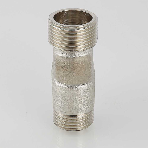Удлинитель эксцентрический 3/4"х1"х10 мм. НН Valtec (никель) (VTr.095.N.0605010) Удлинитель эксцентрический 3/4"х1"х10 мм. НН Valtec (никель) (VTr.095.N.0605010)