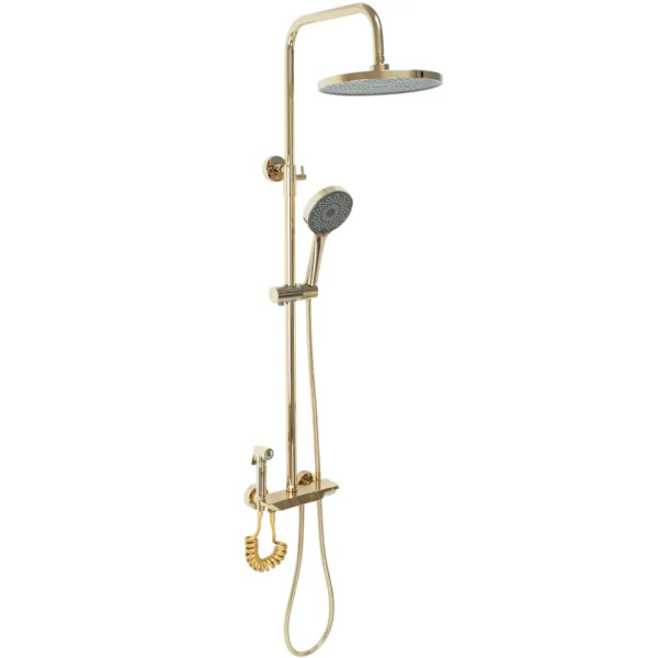 Душевая система на четыре режима Rea Max Gold (REA-P6617)