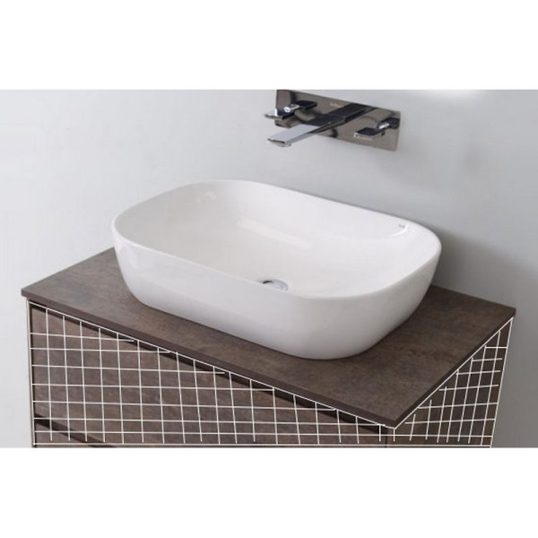 Столешница BelBagno для накладной раковины 1000x520x19 коричневая (PIETRA-1000-HPL-PT) Столешница BelBagno для накладной раковины 1000x520x19 коричневая (PIETRA-1000-HPL-PT)