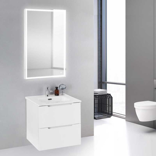 Тумба подвесная BelBagno Etna 60 см Bianco Lucido (Etna-600-2C-SO-BL-P)