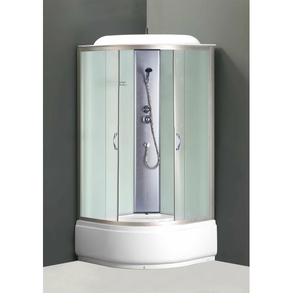 Душевая кабина Loranto Sunway 90x90 стекло матовое, профиль хром (CS-6690 F, 90*90*215) Душевая кабина Loranto Sunway 90x90 стекло матовое, профиль хром (CS-6690 F, 90*90*215)