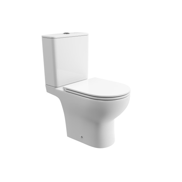 Унитаз-компакт BelBagno Уюе со смывом Торнадо с сиденьем soft close P-trap белый (BB2802CP/T-TOR/SC) Унитаз-компакт BelBagno Уюе со смывом Торнадо с сиденьем soft close P-trap белый (BB2802CP/T-TOR/SC)