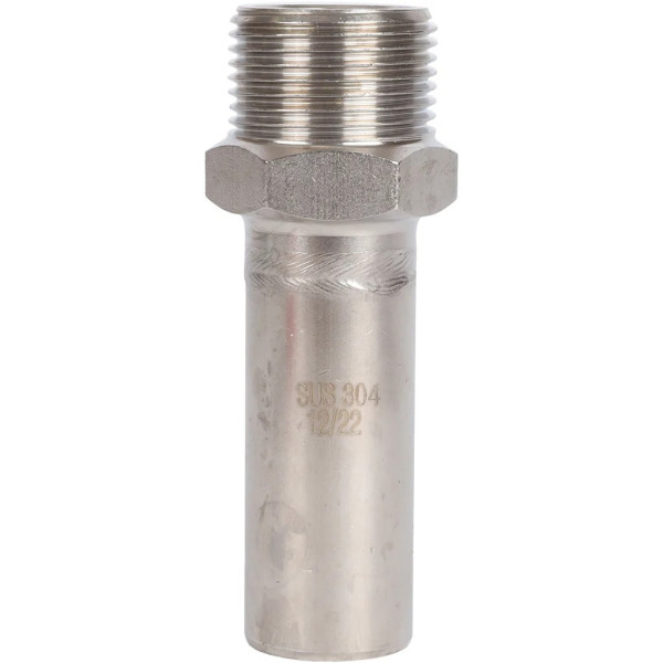 Вставка резьбовая 22х3/4"Н Rommer из нержавеющей стали (пресс) (RSS-0024-002234) Вставка резьбовая 22х3/4"Н Rommer из нержавеющей стали (пресс) (RSS-0024-002234)