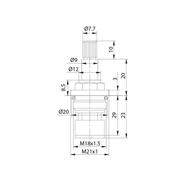 Кран-букса Iddis Optima Home M21 (998CR532SM)