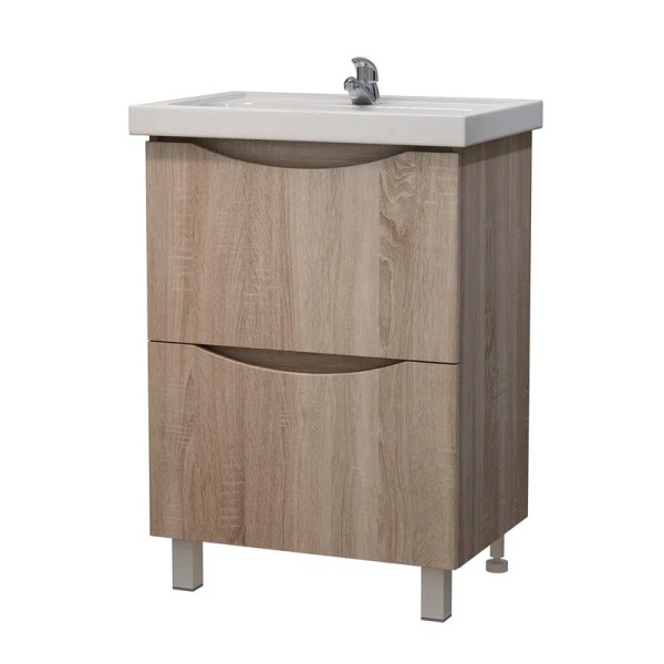 Тумба напольная Melodia Сиэтл 70 (Фостер 70) DB2 66,4x83,5 дуб Сонома (MFR85684SO)