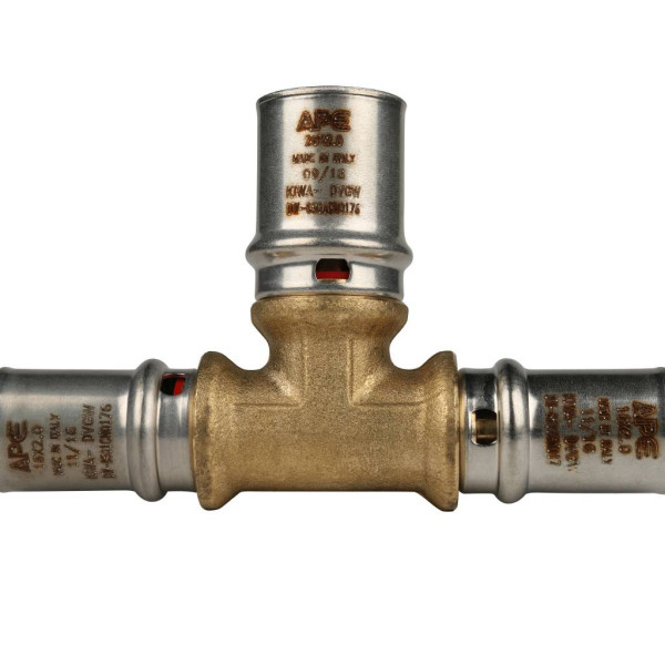 Тройник 16x20x16 Stout (пресс) (SFP-0005-162016)