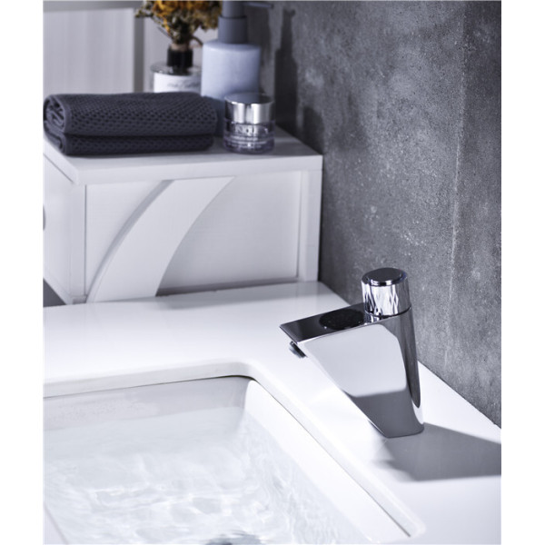 Смеситель для раковины Fashun с электр. дисплеем хром (A4020)