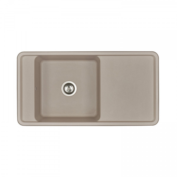 Мойка для кухни врезная Aquaton Беллис 510x970x250 серый шелк (1.A725.1.32B.S25.0) Мойка для кухни врезная Aquaton Беллис 510x970x250 серый шелк (1.A725.1.32B.S25.0)