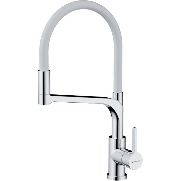 Смеситель для кухни Omoikiri Sinto 2 Plus-C-WH хром/белый (4994378)