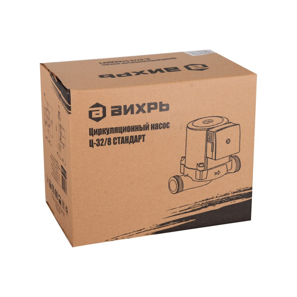 Насос циркуляционный Вихрь Ц-25/8 Стандарт (68/7/11)
