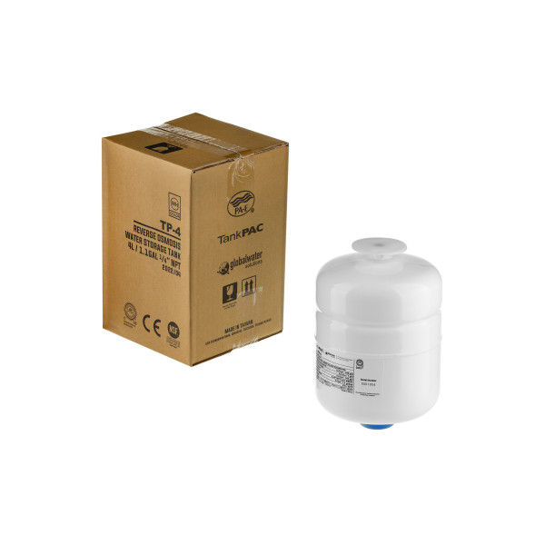 Бак накопительный TP-4 1 gal (4 л) TankPac metal 1/4'' NPT (кран в комплекте) (25421)