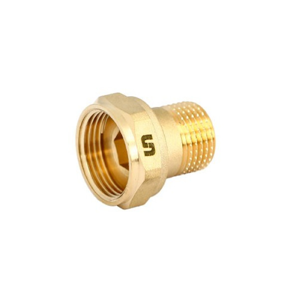 Сгон с накидной гайкой 1"х1 1/4" с плоской прокладкой Uni-Fitt CN (латунь) 624G4501 Сгон с накидной гайкой 1"х1 1/4" с плоской прокладкой Uni-Fitt CN (латунь) 624G4501