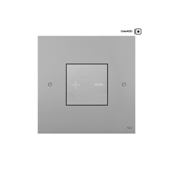 Клавиша смывная Oli INO-X 03 хром матовый (661003)