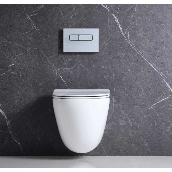 Унитаз подвесной BelBagno Amanda белый (BB051CHR)