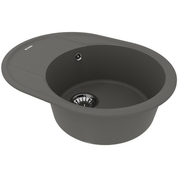 Мойка для кухни врезная Lemark Lacha 620 620x470 серый шелк (9910053) Мойка для кухни врезная Lemark Lacha 620 620x470 серый шелк (9910053)