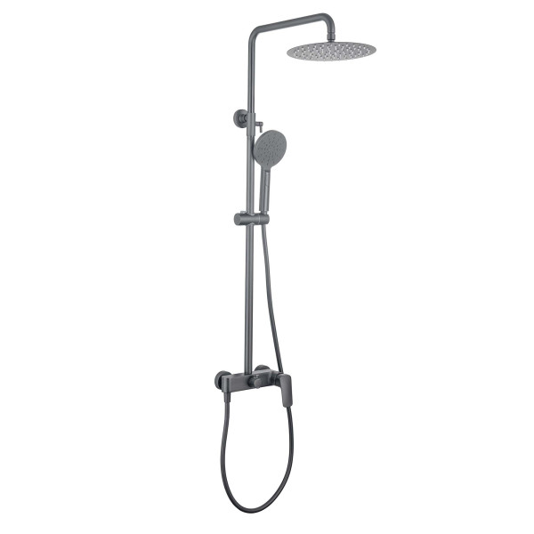 Душевая система Aquatek Вега оружейная сталь (AQ2060BGM)