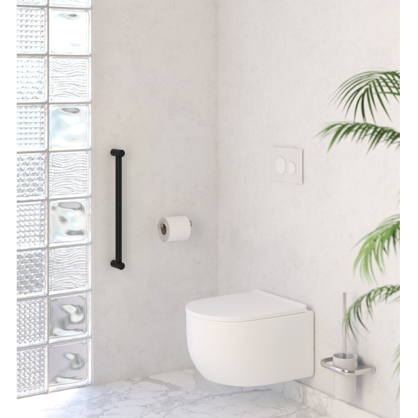 Поручень Сунержа прямой d 28 мм 500 матовый черный (31-3012-0500) Поручень Сунержа прямой d 28 мм 500 матовый черный (31-3012-0500)