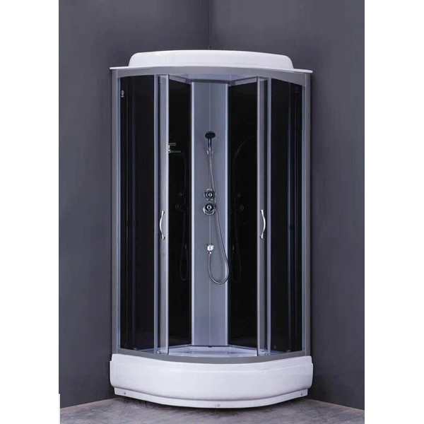 Душевая кабина Loranto 90x90 стекло прозрачное, профиль хром (CS-6690-25 G) Душевая кабина Loranto 90x90 стекло прозрачное, профиль хром (CS-6690-25 G)
