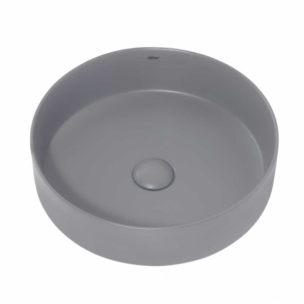 Раковина накладная Abber Bequem серая матовая (AC2109MG) Раковина накладная Abber Bequem серая матовая (AC2109MG)