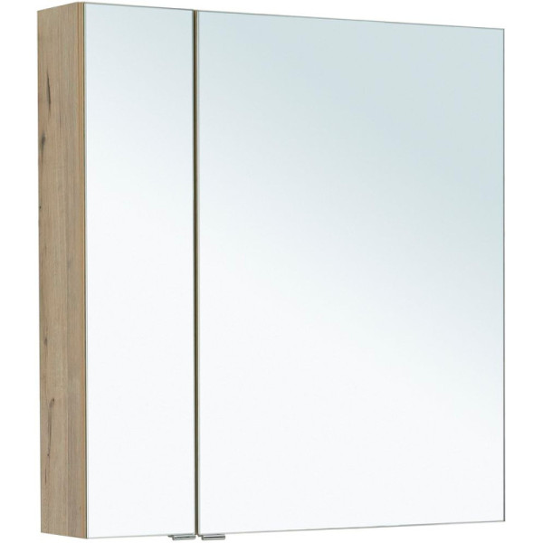 Зеркало-шкаф Aquanet Алвита New 80x85 дуб веллингтон белый (00277537) Зеркало-шкаф Aquanet Алвита New 80x85 дуб веллингтон белый (00277537)