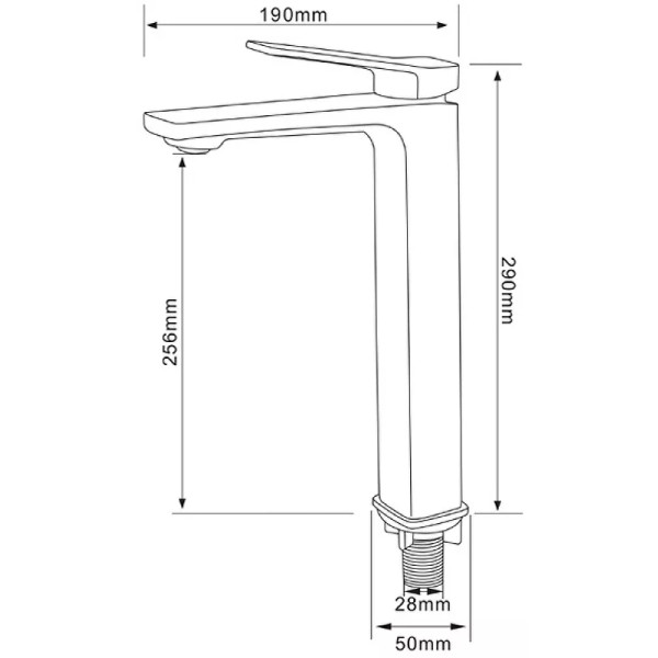 Смеситель для раковины Comforty хром (FC071B-CCT) Смеситель для раковины Comforty хром (FC071B-CCT)