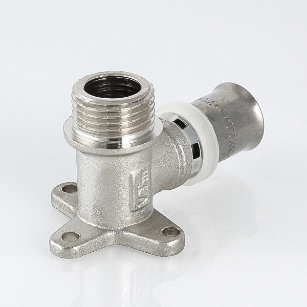 Водорозетка 16x1/2"Н Valtec (пресс, никель) (VTm.255.N.001604) Водорозетка 16x1/2"Н Valtec (пресс, никель) (VTm.255.N.001604)