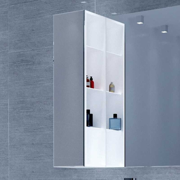 Пенал напольный 1Marka Cube 250*255*1000 белый (У79533) Пенал напольный 1Marka Cube 250*255*1000 белый (У79533)