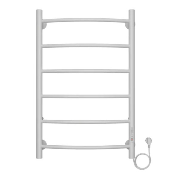 Полотенцесушитель электрический Azario Verona 500x800 белый Полотенцесушитель электрический Azario Verona 500x800 белый