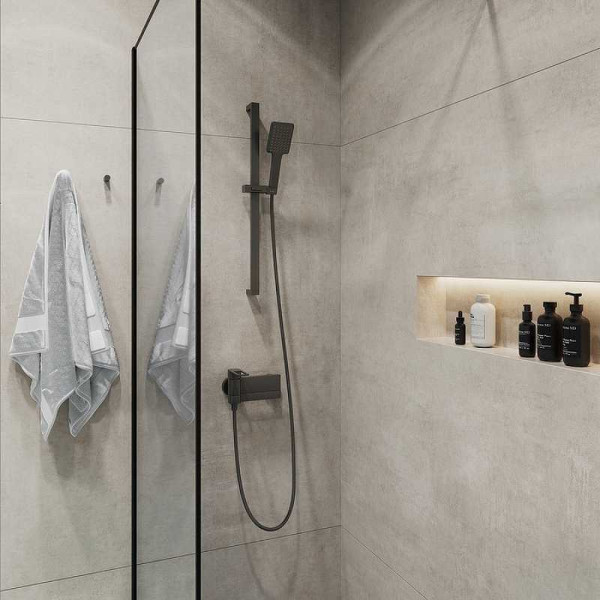 Душевая стойка Iddis Slide серый (SLI70GLi17)