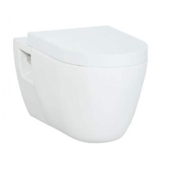 Унитаз подвесной с биде Creavit Favori 36,5x56,3x32,5 белый (FR320.00000)