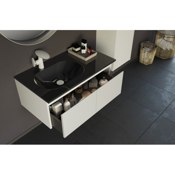 Тумба подвесная Orka Lisbon 900x500x350 с раковиной кашемировый матовый (5001429) Тумба подвесная Orka Lisbon 900x500x350 с раковиной кашемировый матовый (5001429)