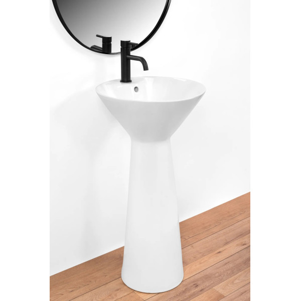 Раковина напольная Rea River 44x44 белый (REA-U6962) Раковина напольная Rea River 44x44 белый (REA-U6962)