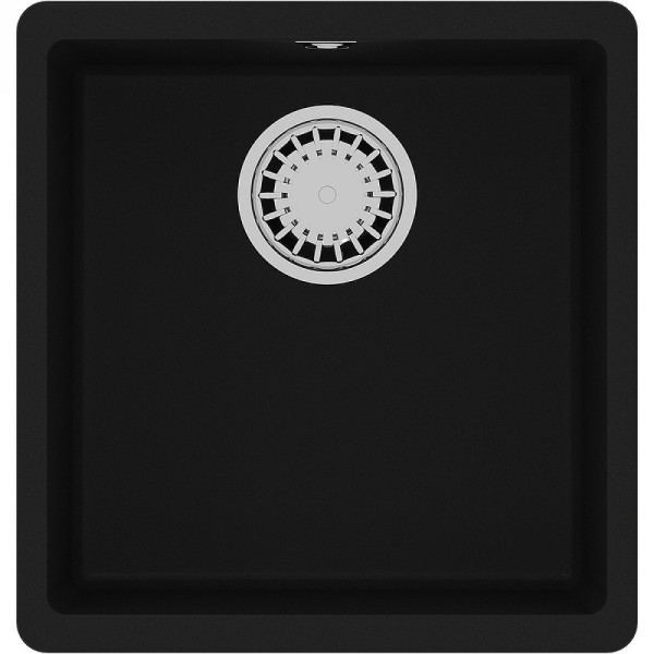 Мойка для кухни врезная Lemark Sinara 400-U 400x420 антрацит (9910061)
