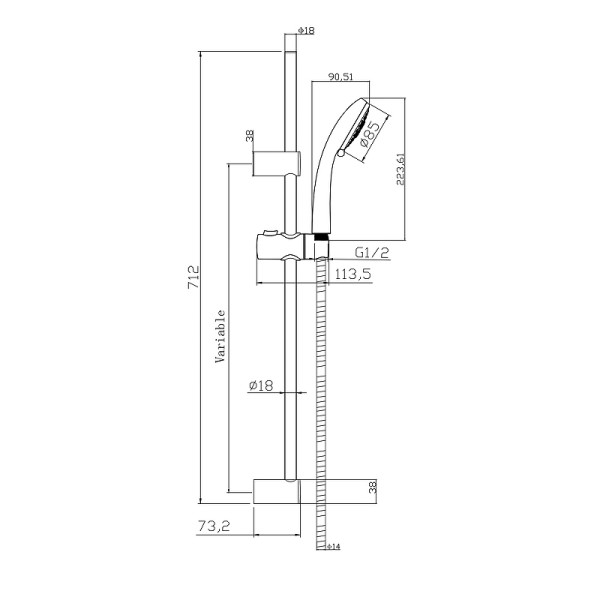 Комплект смесителей Cersanit Flavis 3 в 1 хром (64508) Комплект смесителей Cersanit Flavis 3 в 1 хром (64508)