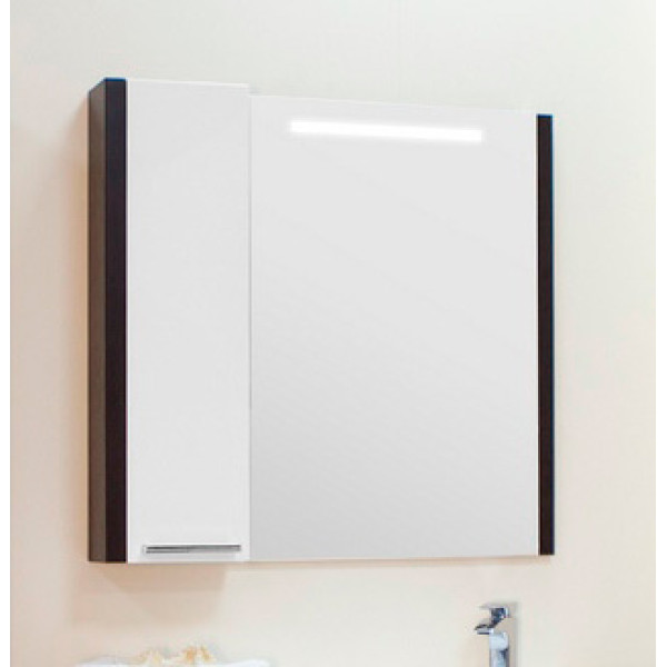 Шкафы зеркальные Aquaton Брайтон 100 венге (1A176702BR500)