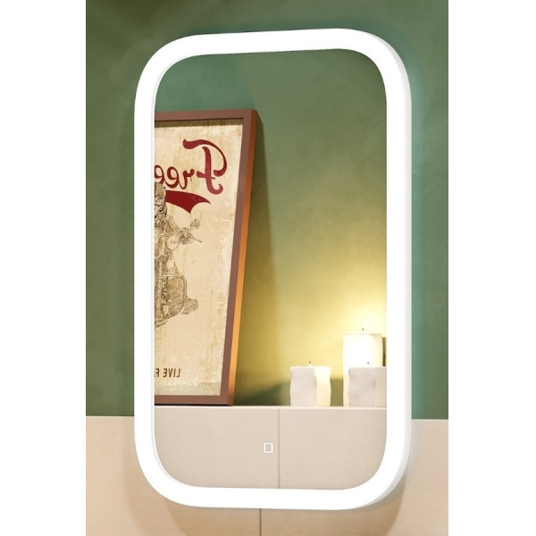 Зеркало с подсветкой Континент Glamour Led 700х1200 (ЗЛП236) Зеркало с подсветкой Континент Glamour Led 700х1200 (ЗЛП236)