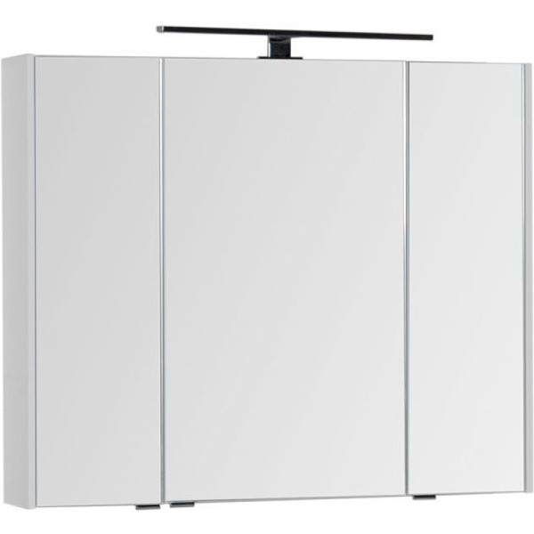 Зеркало-шкаф Aquanet Латина 90x75 белый (00179605)