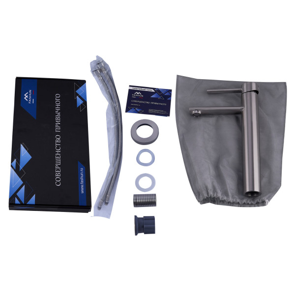 Смеситель для раковины Fashun сатин (A51234)