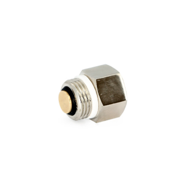Клапан отсекающий 1/2"х3/8" Uni-Fitt CN (никель) (220N2100)