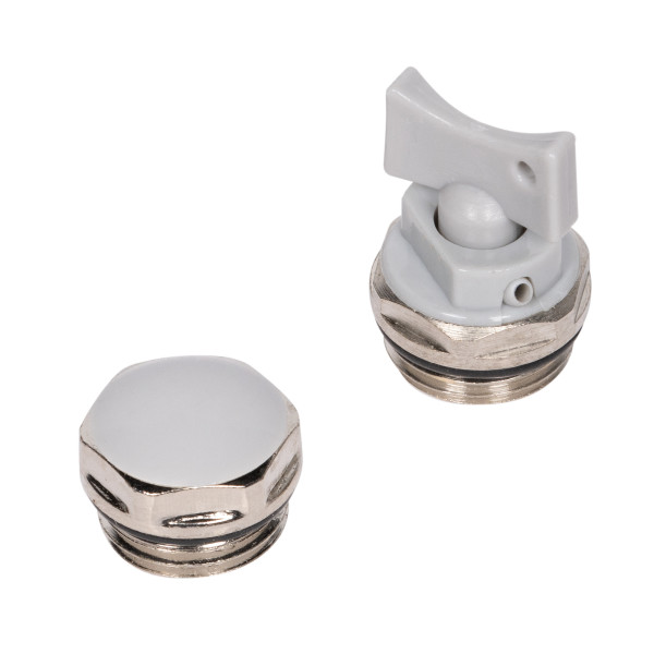 Комплект универсальный для монтажа радиатора Royal Thermo 1/2'' (серебристый) (RT1/2S)