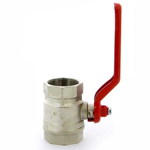 Кран Itap 1 1/4" ВВ шаровый Vienna (красная ручка) (1160114)