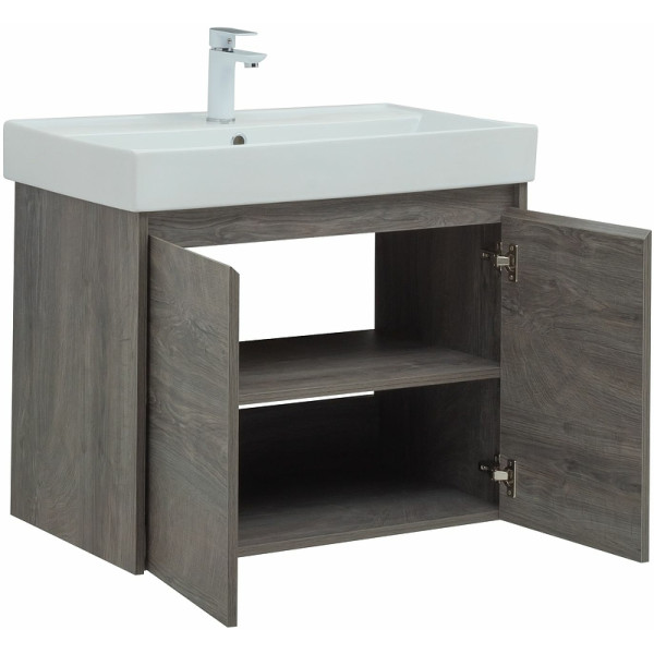 Тумба подвесная Aquanet Nova Lite 75 дуб рошелье (2 дверцы) (00298851) Тумба подвесная Aquanet Nova Lite 75 дуб рошелье (2 дверцы) (00298851)