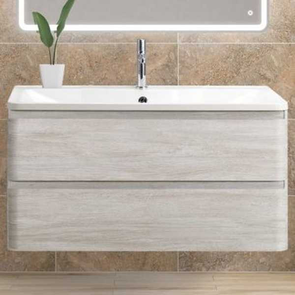 Тумба подвесная BelBagno Albano 90 Rovere Vintage Bianco (ALBANO-900-2C-SO-RVB)