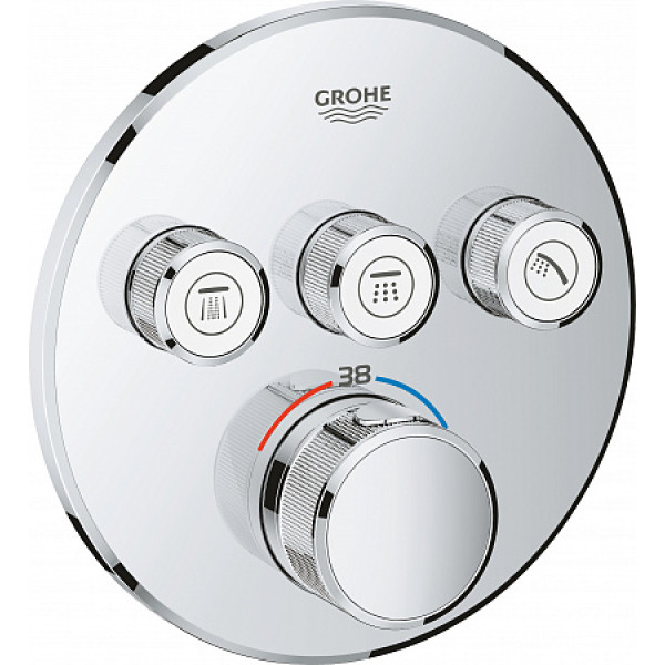 Смеситель термостатический для ванны и душа Grohe Grohtherm SmartControl (29121000)