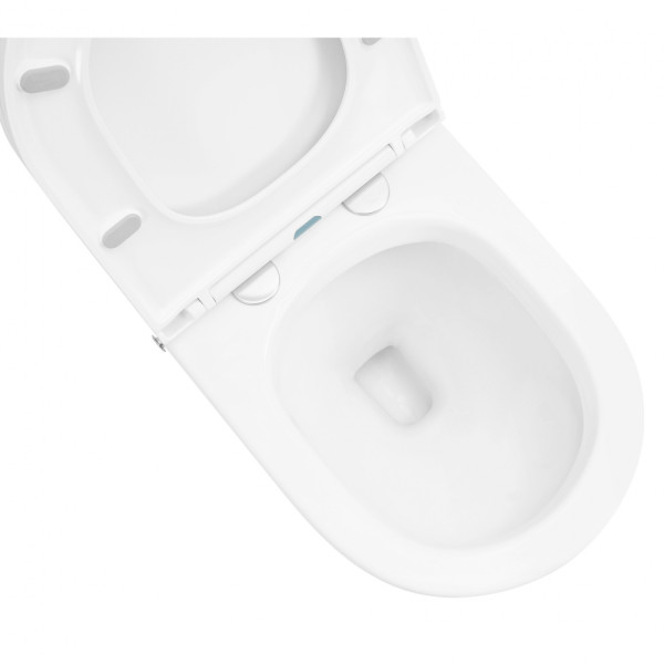 Унитаз подвесной Abber Bequem 360x580x380 белый (AC1108P) Унитаз подвесной Abber Bequem 360x580x380 белый (AC1108P)