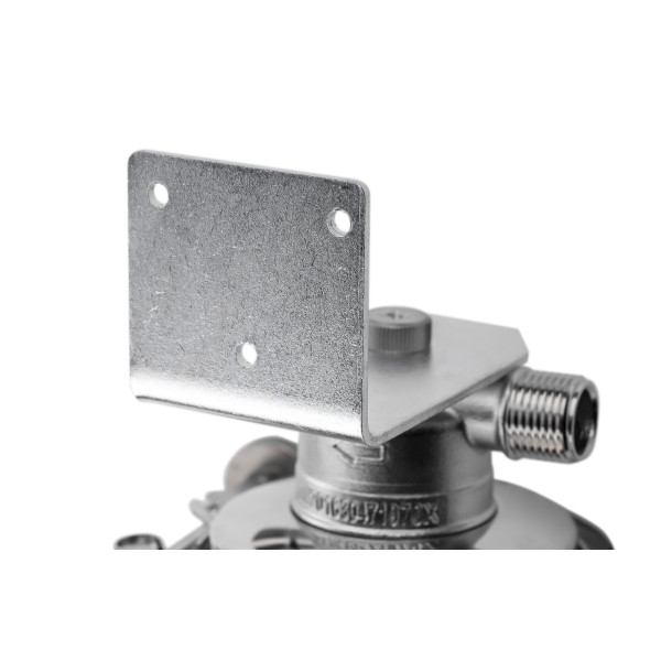 Фильтр колбовый Гейзер Премьер 1/2" 10SL со сливом (нержавеющая сталь, для холодной и горячей воды) (50752)