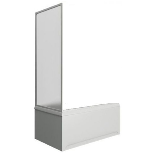 Шторка торцевая на ванну RGW Screens Z-52 80х150 профиль хром, стекло шиншилла 04225208-51 Шторка торцевая на ванну RGW Screens Z-52 80х150 профиль хром, стекло шиншилла 04225208-51